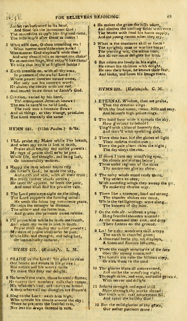 A Collection of Hymns: for the use of the people called Methodists; in miniature page 67