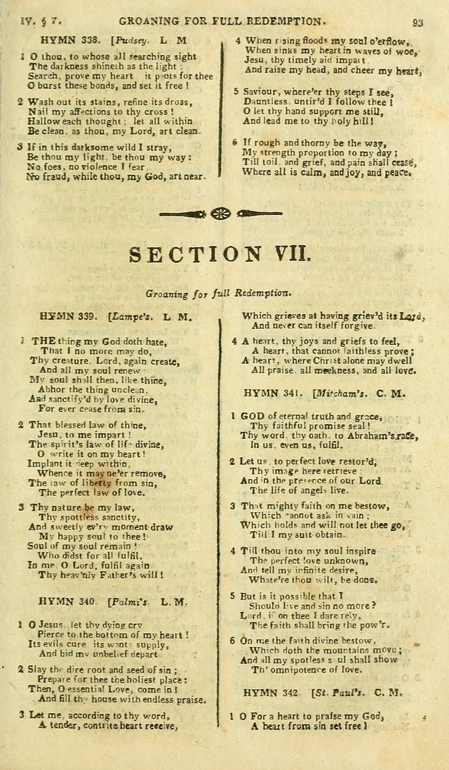 A Collection of Hymns: for the use of the people called Methodists; in miniature page 97