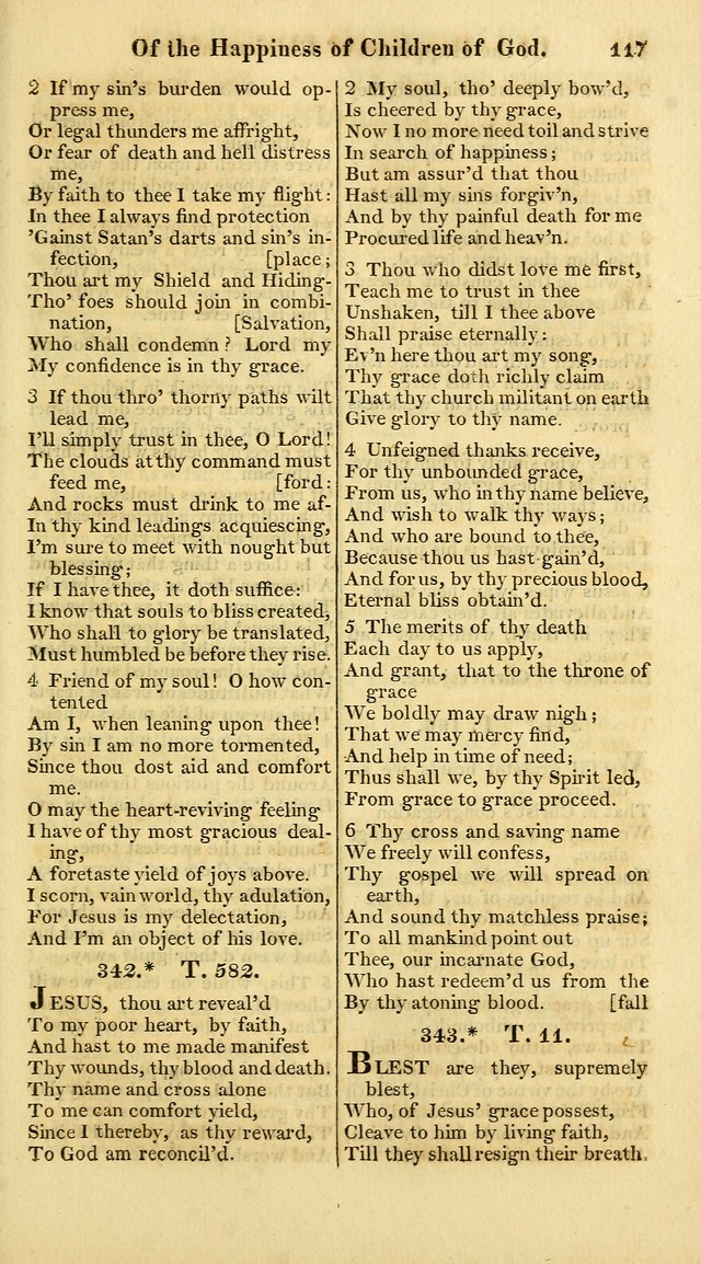 A Collection of Hymns for the Use of the Protestant Church of the United Brethren. (New and Rev. ed.) page 117