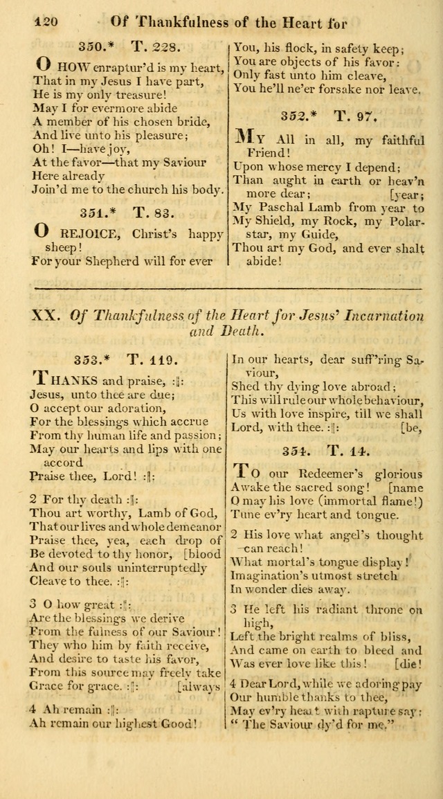 A Collection of Hymns for the Use of the Protestant Church of the United Brethren. (New and Rev. ed.) page 120