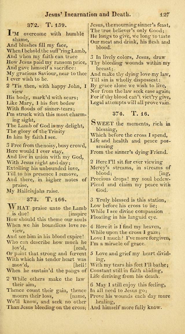 A Collection of Hymns for the Use of the Protestant Church of the United Brethren. (New and Rev. ed.) page 127