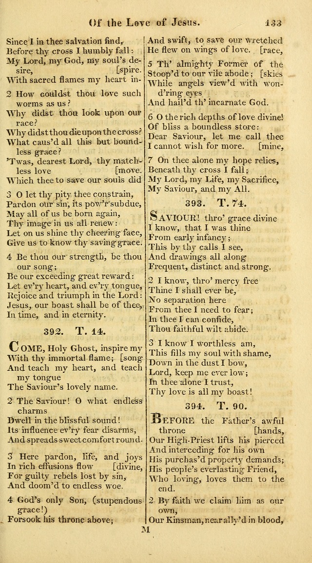 A Collection of Hymns for the Use of the Protestant Church of the United Brethren. (New and Rev. ed.) page 133