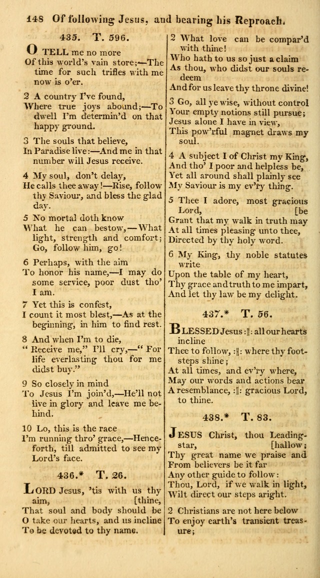 A Collection of Hymns for the Use of the Protestant Church of the United Brethren. (New and Rev. ed.) page 148