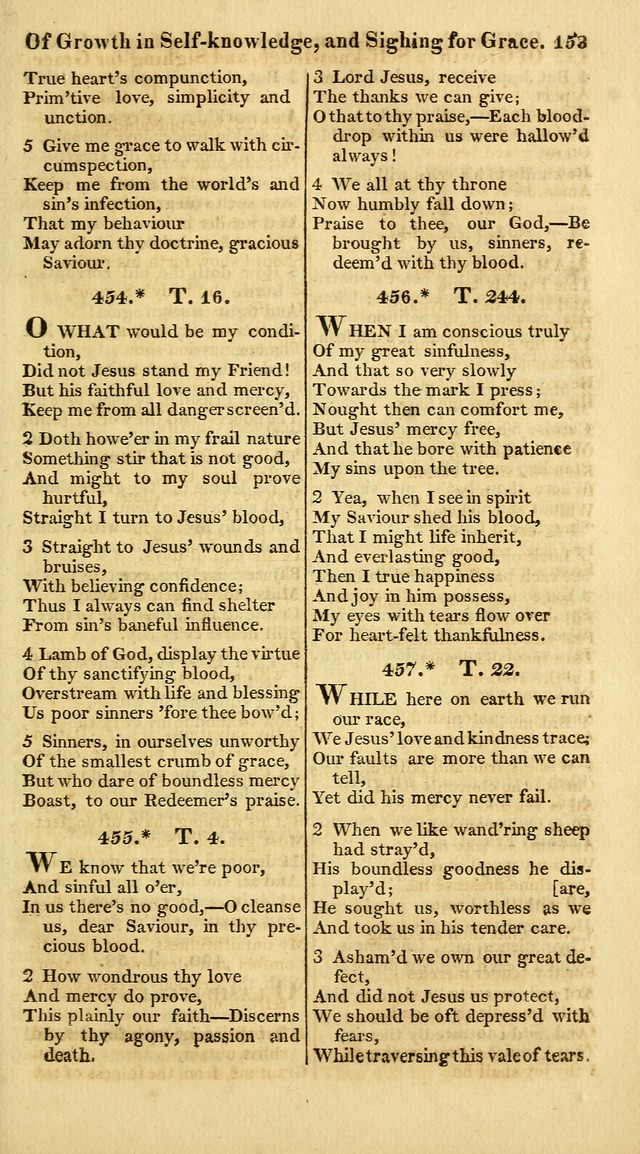 A Collection of Hymns for the Use of the Protestant Church of the United Brethren. (New and Rev. ed.) page 153