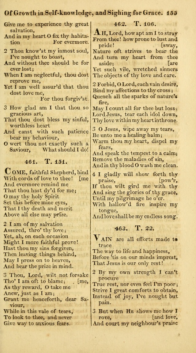 A Collection of Hymns for the Use of the Protestant Church of the United Brethren. (New and Rev. ed.) page 155