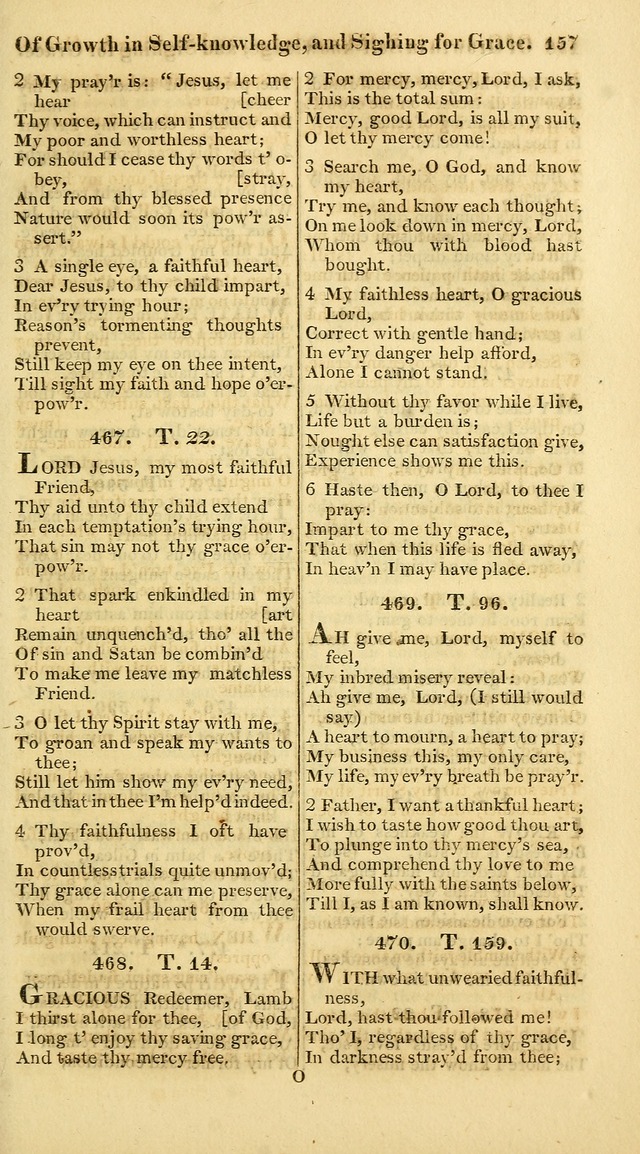 A Collection of Hymns for the Use of the Protestant Church of the United Brethren. (New and Rev. ed.) page 157