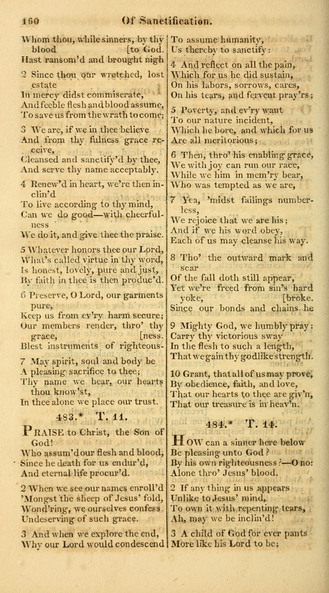 A Collection of Hymns for the Use of the Protestant Church of the United Brethren. (New and Rev. ed.) page 160