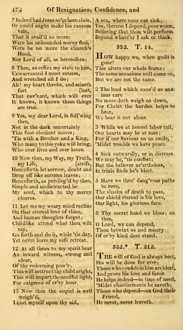 A Collection of Hymns for the Use of the Protestant Church of the United Brethren. (New and Rev. ed.) page 172