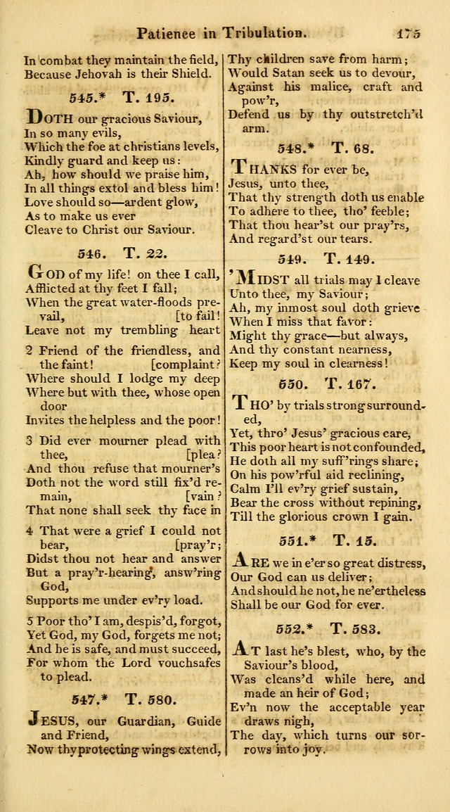 A Collection of Hymns for the Use of the Protestant Church of the United Brethren. (New and Rev. ed.) page 175