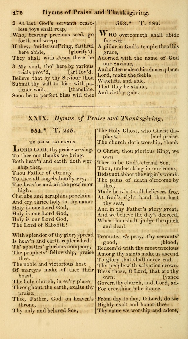 A Collection of Hymns for the Use of the Protestant Church of the United Brethren. (New and Rev. ed.) page 176