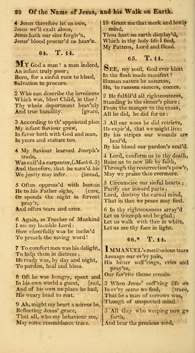 A Collection of Hymns for the Use of the Protestant Church of the United Brethren. (New and Rev. ed.) page 20