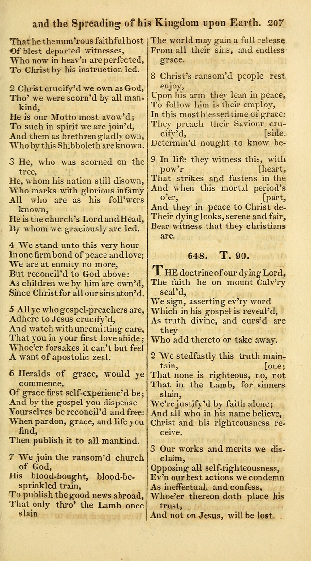 A Collection of Hymns for the Use of the Protestant Church of the United Brethren. (New and Rev. ed.) page 207