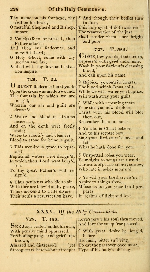 A Collection of Hymns for the Use of the Protestant Church of the United Brethren. (New and Rev. ed.) page 228