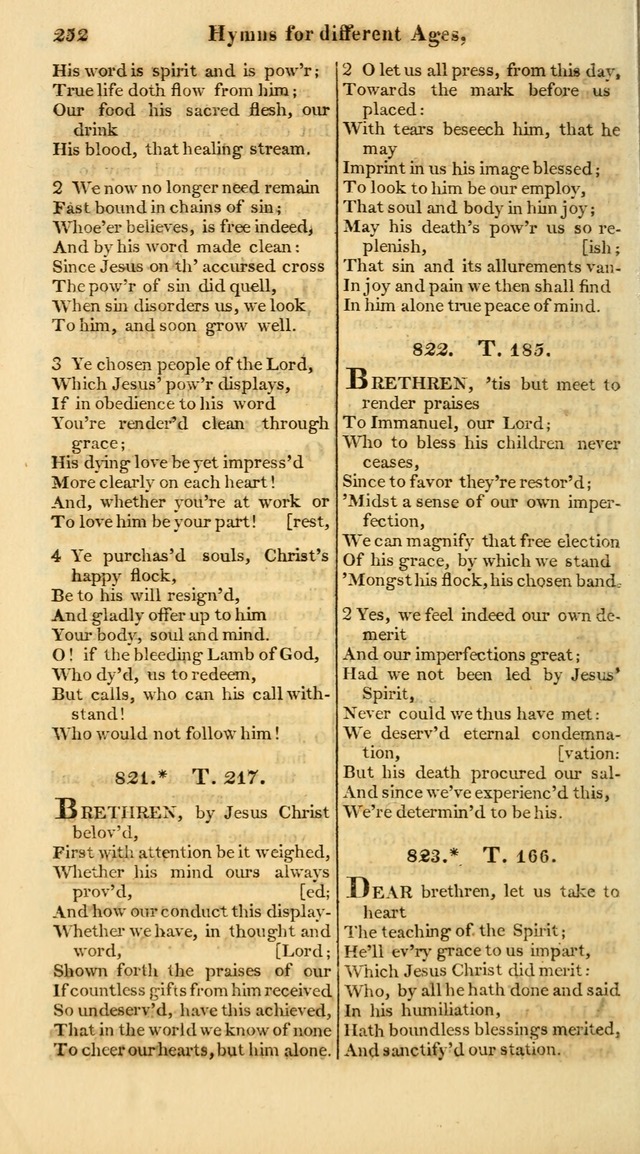 A Collection of Hymns for the Use of the Protestant Church of the United Brethren. (New and Rev. ed.) page 252