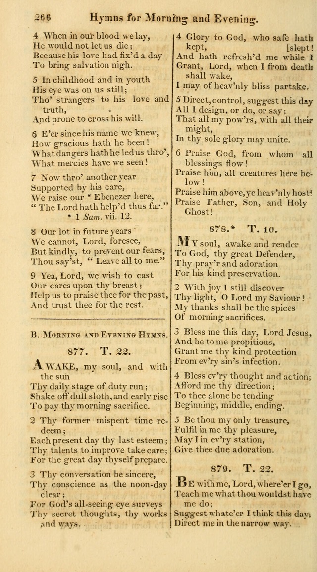 A Collection of Hymns for the Use of the Protestant Church of the United Brethren. (New and Rev. ed.) page 266