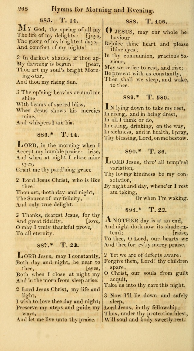 A Collection of Hymns for the Use of the Protestant Church of the United Brethren. (New and Rev. ed.) page 268