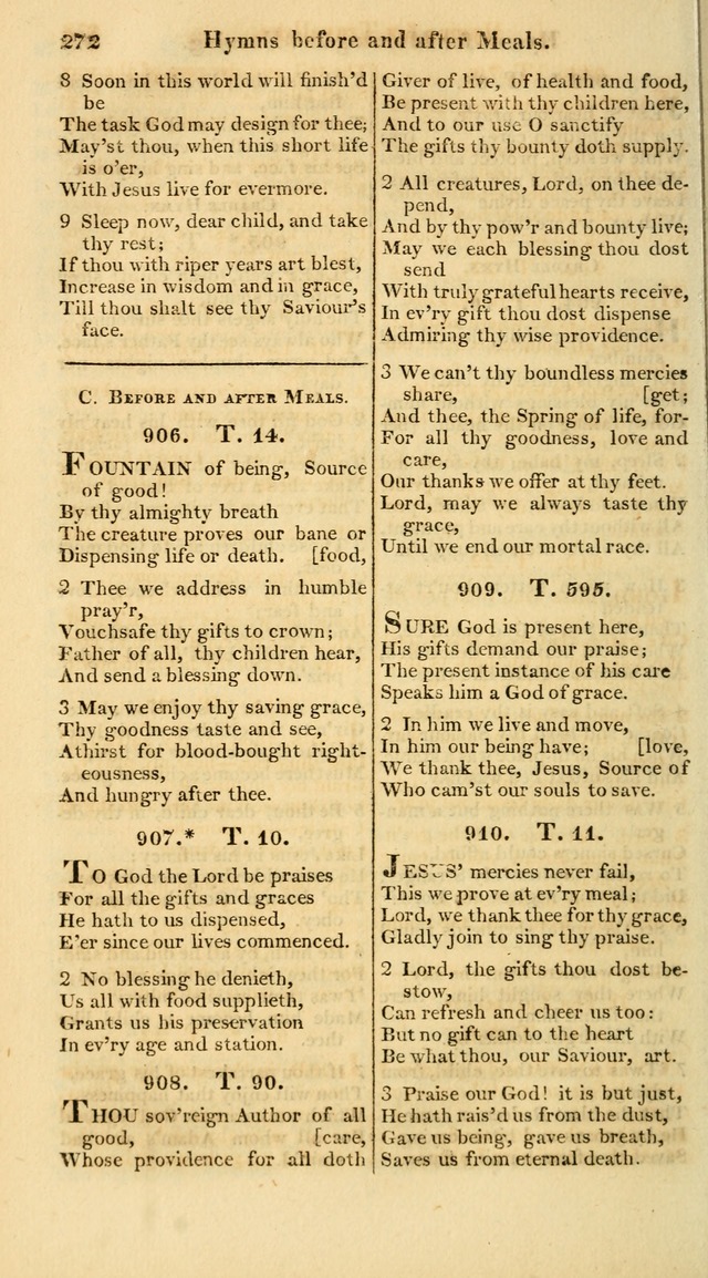 A Collection of Hymns for the Use of the Protestant Church of the United Brethren. (New and Rev. ed.) page 272