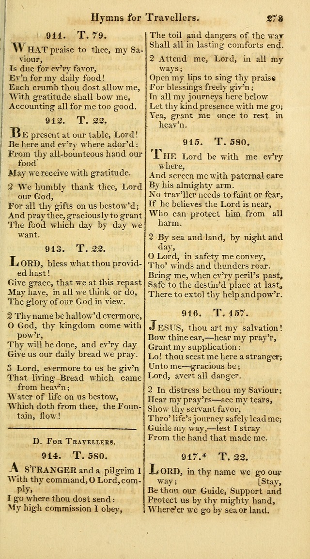 A Collection of Hymns for the Use of the Protestant Church of the United Brethren. (New and Rev. ed.) page 273