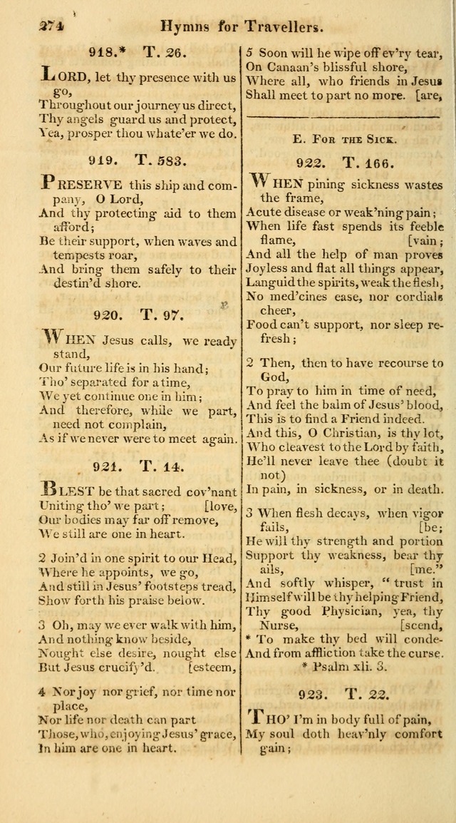 A Collection of Hymns for the Use of the Protestant Church of the United Brethren. (New and Rev. ed.) page 274