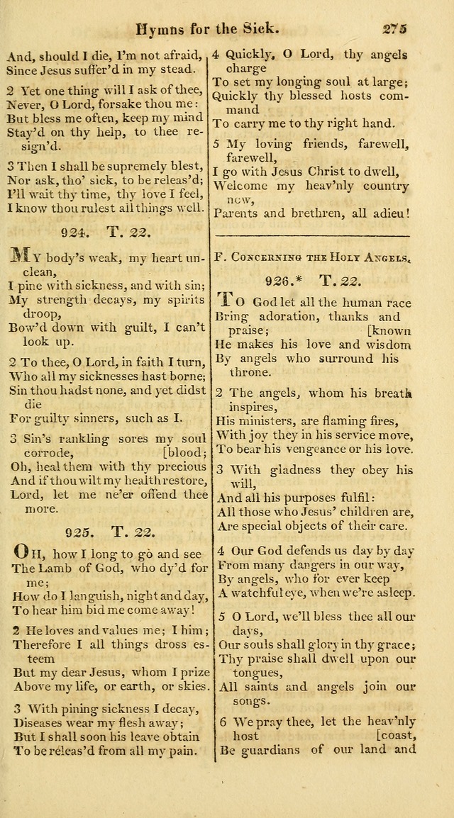 A Collection of Hymns for the Use of the Protestant Church of the United Brethren. (New and Rev. ed.) page 275