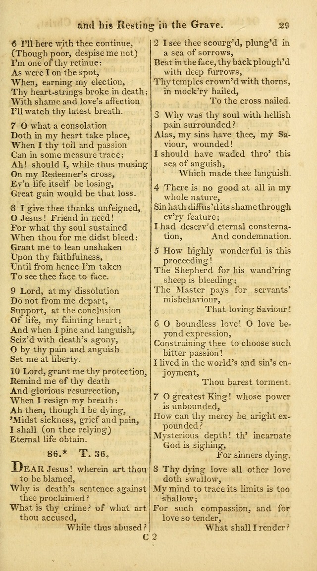 A Collection of Hymns for the Use of the Protestant Church of the United Brethren. (New and Rev. ed.) page 29