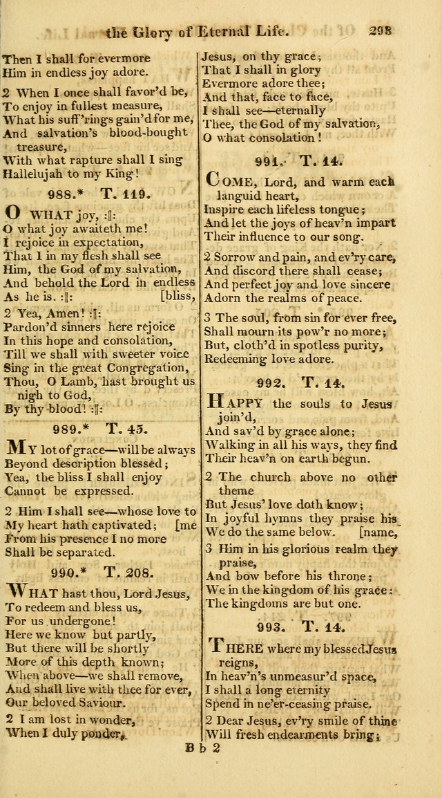 A Collection of Hymns for the Use of the Protestant Church of the United Brethren. (New and Rev. ed.) page 293