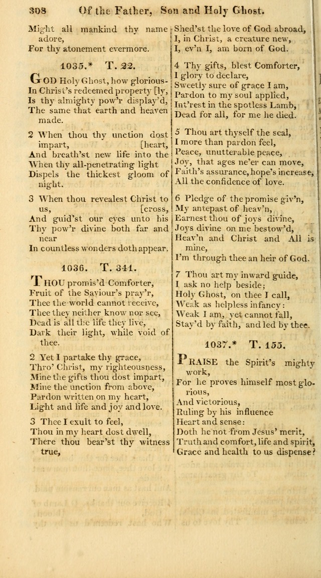 A Collection of Hymns for the Use of the Protestant Church of the United Brethren. (New and Rev. ed.) page 308