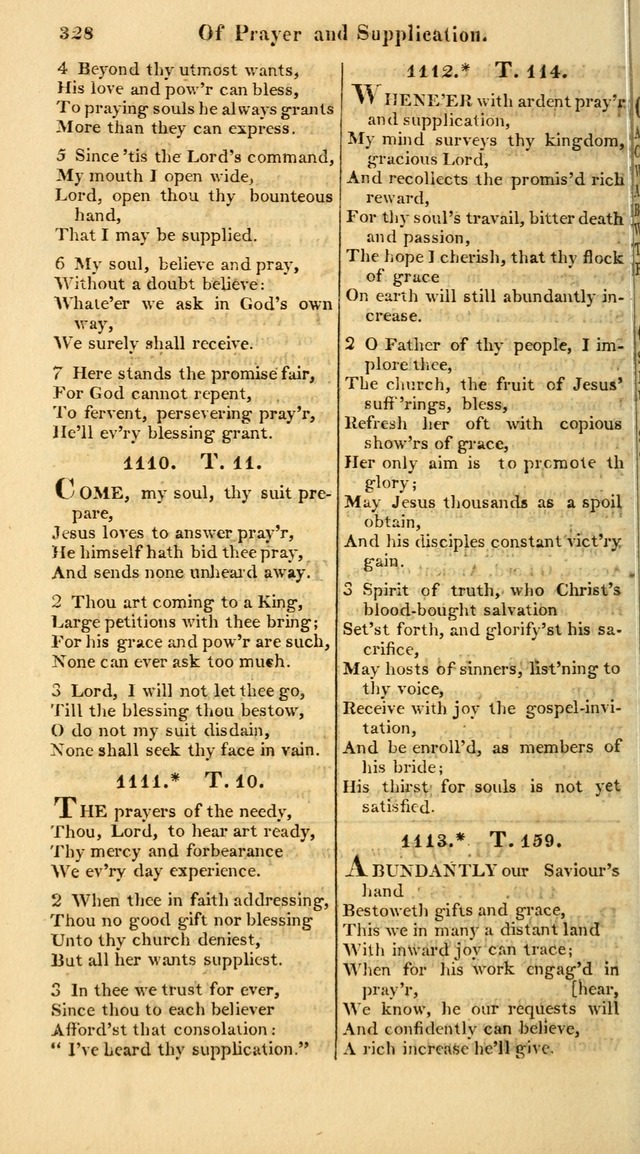 A Collection of Hymns for the Use of the Protestant Church of the United Brethren. (New and Rev. ed.) page 328