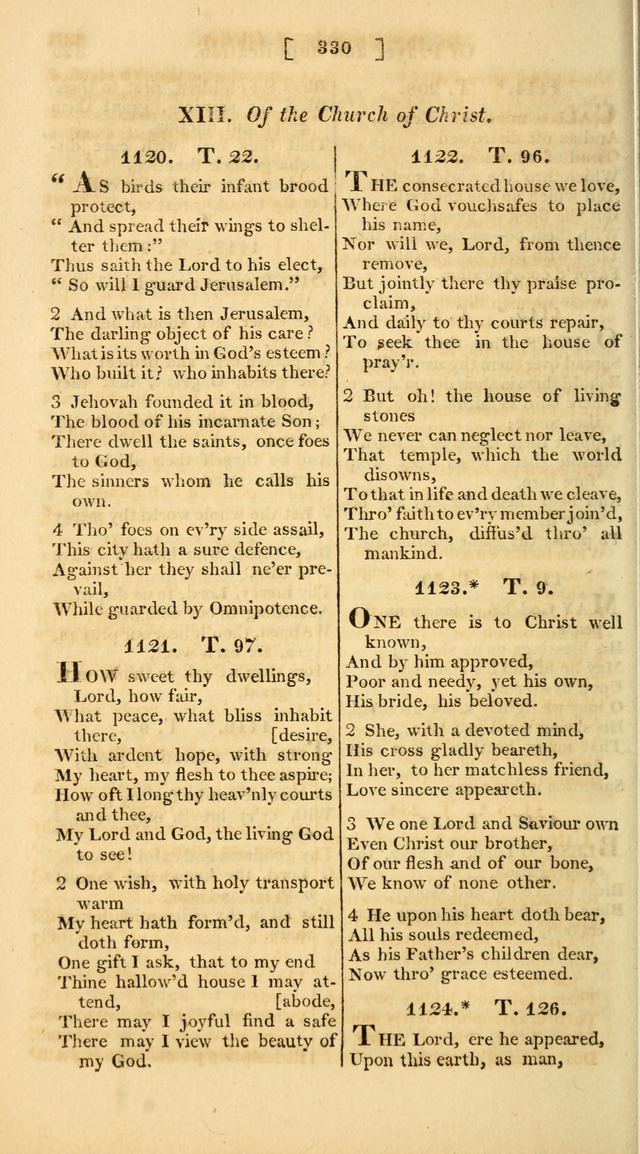 A Collection of Hymns for the Use of the Protestant Church of the United Brethren. (New and Rev. ed.) page 330