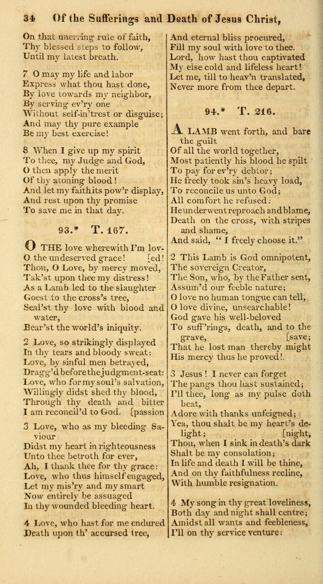 A Collection of Hymns for the Use of the Protestant Church of the United Brethren. (New and Rev. ed.) page 34