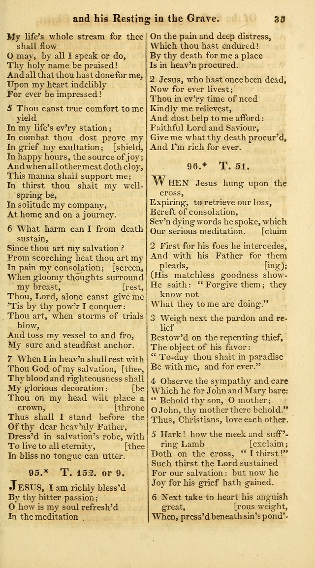 A Collection of Hymns for the Use of the Protestant Church of the United Brethren. (New and Rev. ed.) page 35