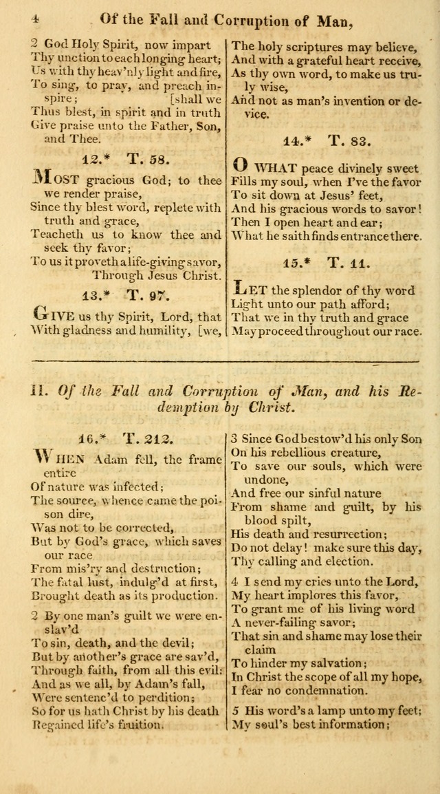 A Collection of Hymns for the Use of the Protestant Church of the United Brethren. (New and Rev. ed.) page 4