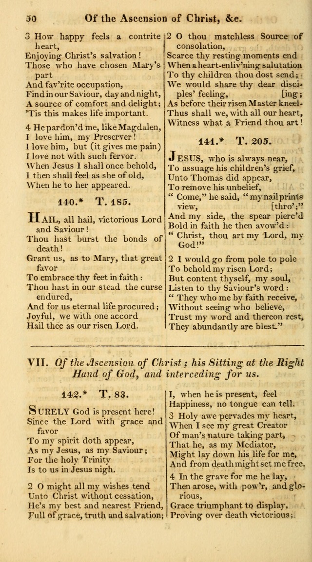 A Collection of Hymns for the Use of the Protestant Church of the United Brethren. (New and Rev. ed.) page 50