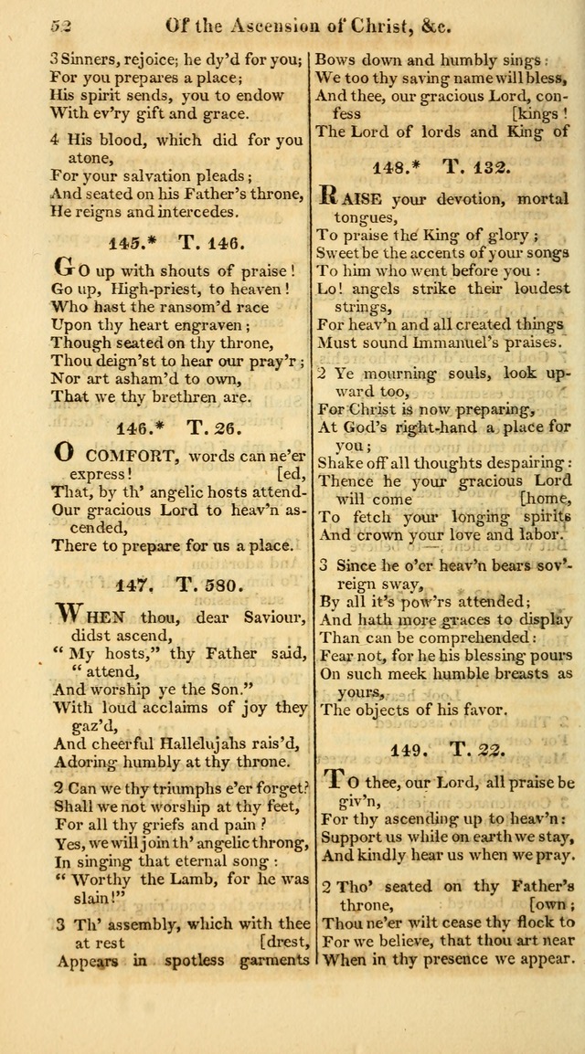 A Collection of Hymns for the Use of the Protestant Church of the United Brethren. (New and Rev. ed.) page 52