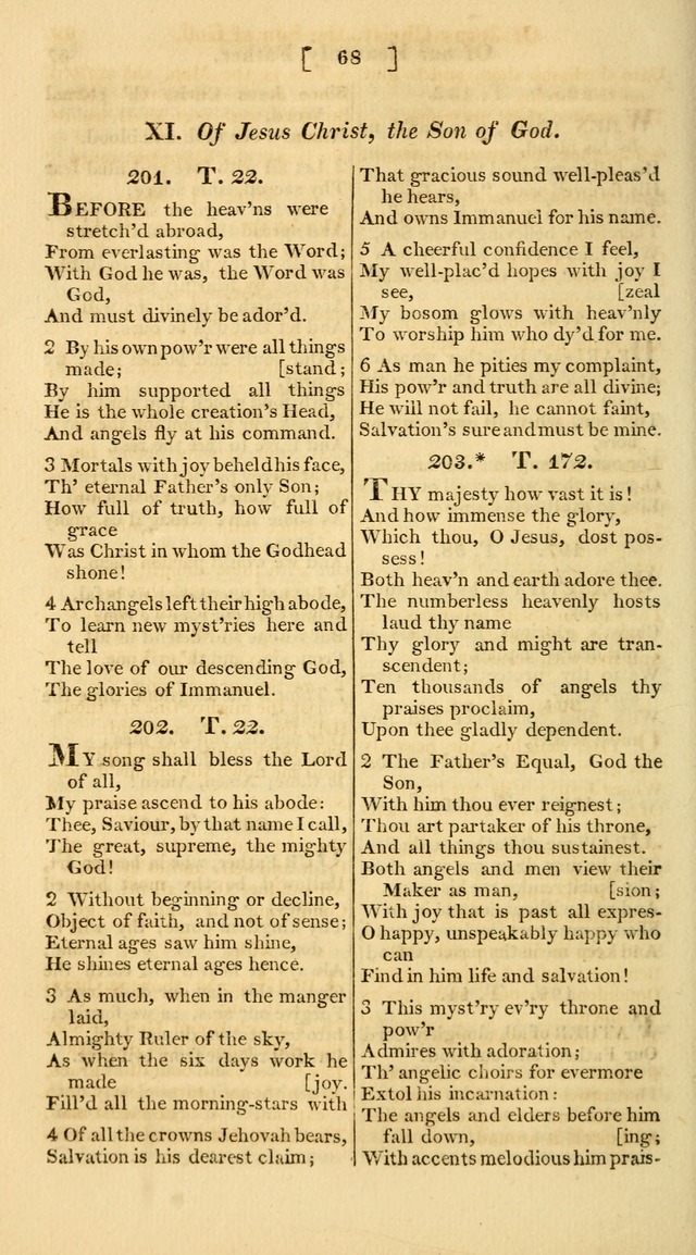 A Collection of Hymns for the Use of the Protestant Church of the United Brethren. (New and Rev. ed.) page 68