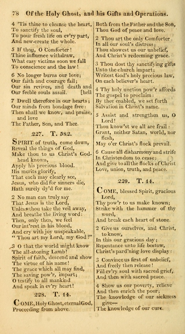 A Collection of Hymns for the Use of the Protestant Church of the United Brethren. (New and Rev. ed.) page 78