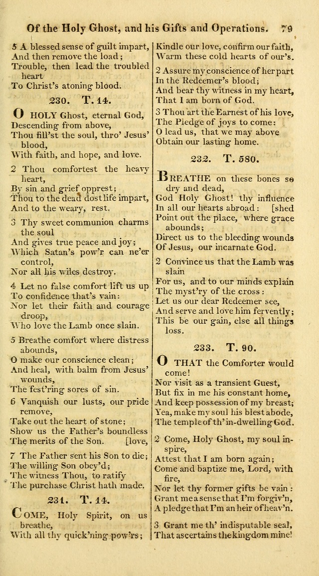 A Collection of Hymns for the Use of the Protestant Church of the United Brethren. (New and Rev. ed.) page 79