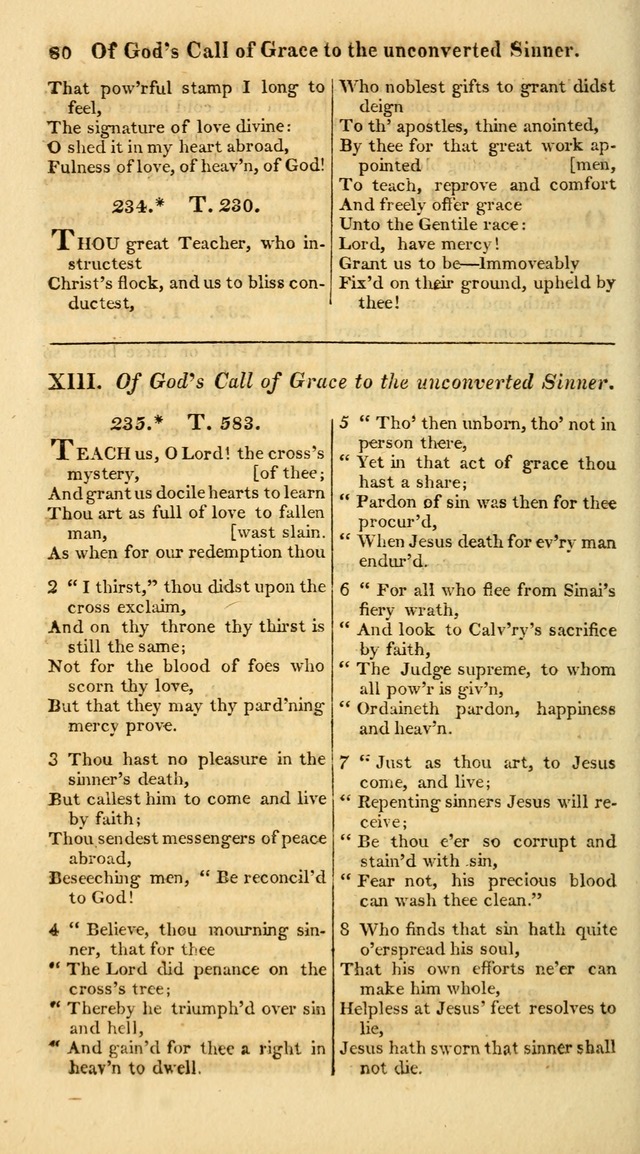 A Collection of Hymns for the Use of the Protestant Church of the United Brethren. (New and Rev. ed.) page 80