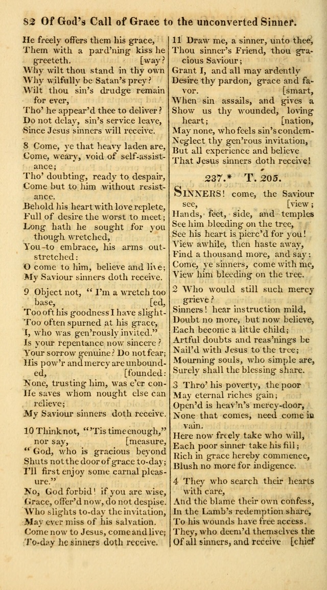 A Collection of Hymns for the Use of the Protestant Church of the United Brethren. (New and Rev. ed.) page 82