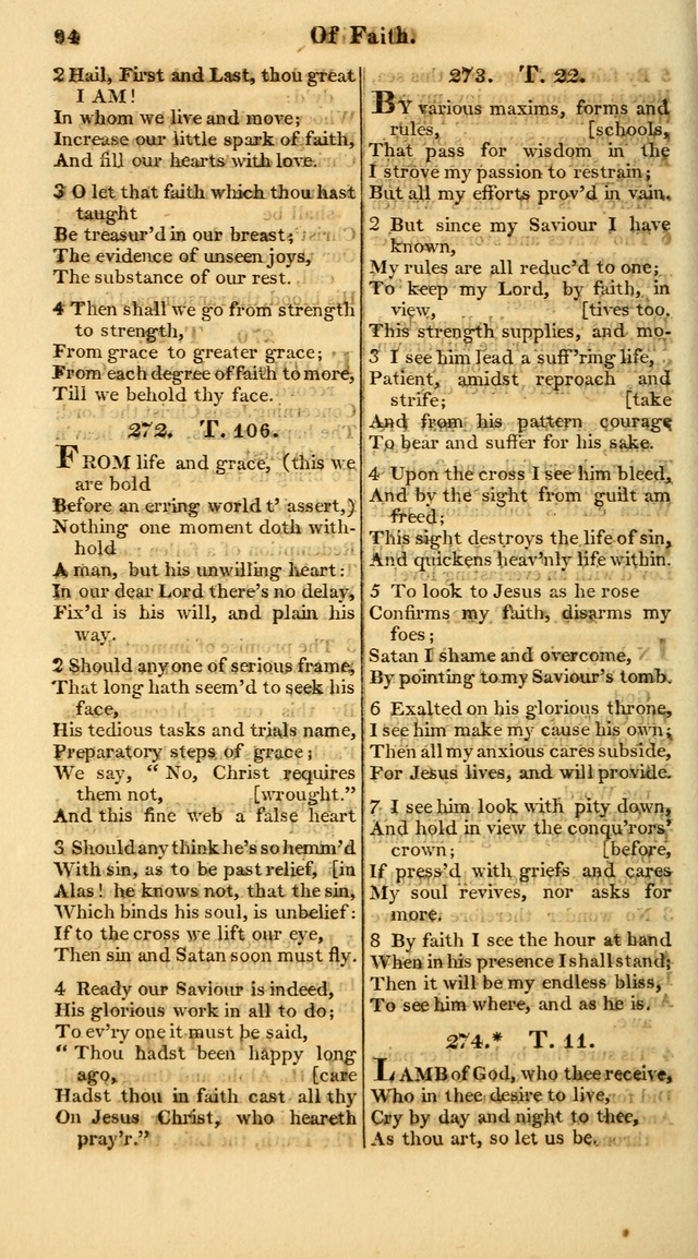 A Collection of Hymns for the Use of the Protestant Church of the United Brethren. (New and Rev. ed.) page 94