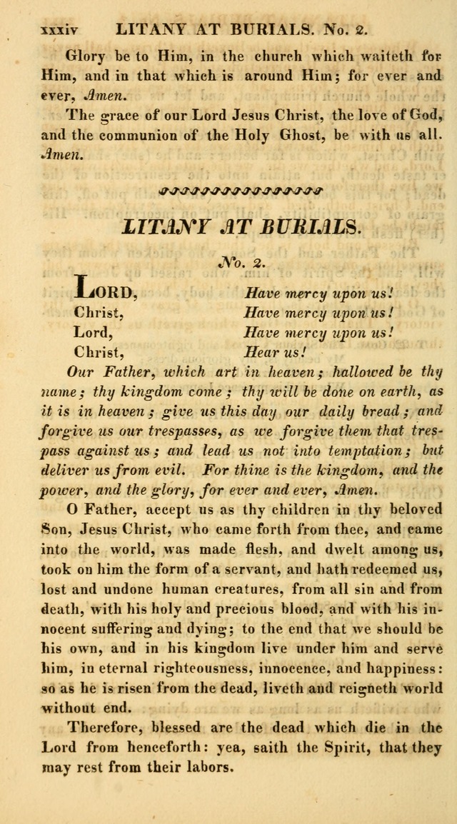 A Collection of Hymns for the Use of the Protestant Church of the United Brethren. (New and Rev. ed.) page xl