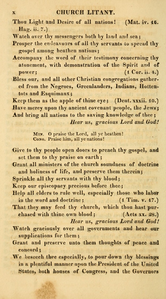 A Collection of Hymns for the Use of the Protestant Church of the United Brethren. (New and Rev. ed.) page xvi