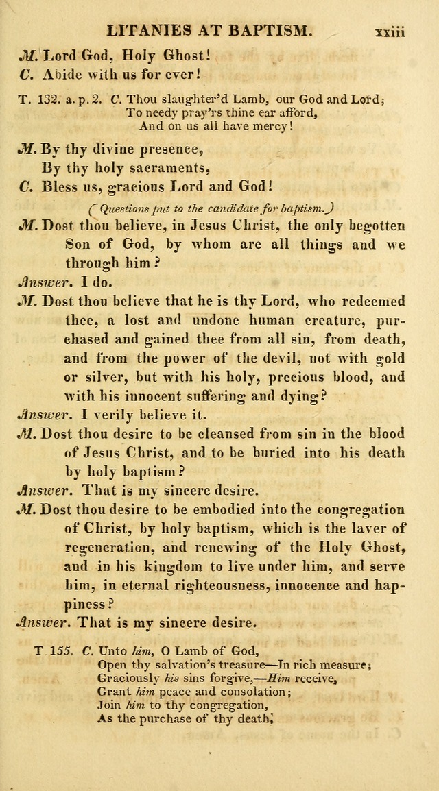 A Collection of Hymns for the Use of the Protestant Church of the United Brethren. (New and Rev. ed.) page xxix