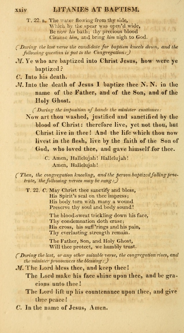 A Collection of Hymns for the Use of the Protestant Church of the United Brethren. (New and Rev. ed.) page xxx