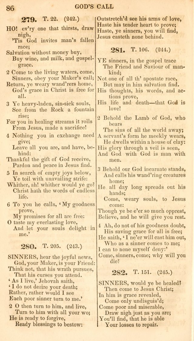 A Collection of Hymns, for the Use of the Protestant Church of the United Brethren. New and  Revised ed. page 127