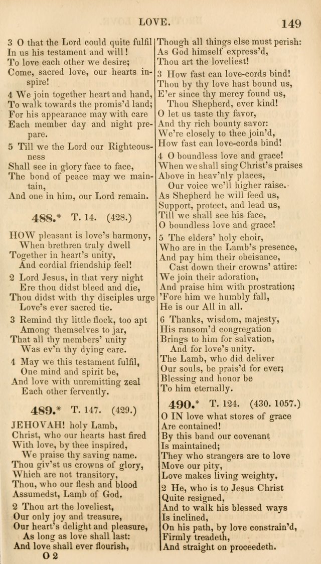 A Collection of Hymns, for the Use of the Protestant Church of the United Brethren. New and  Revised ed. page 190