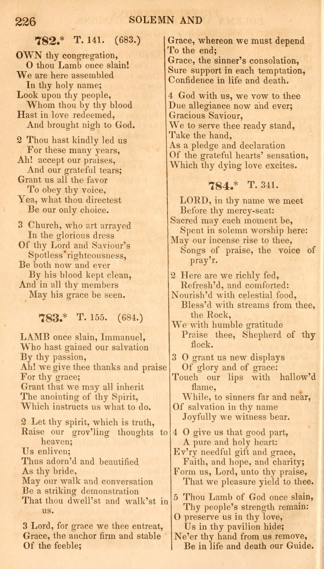 A Collection of Hymns, for the Use of the Protestant Church of the United Brethren. New and  Revised ed. page 267