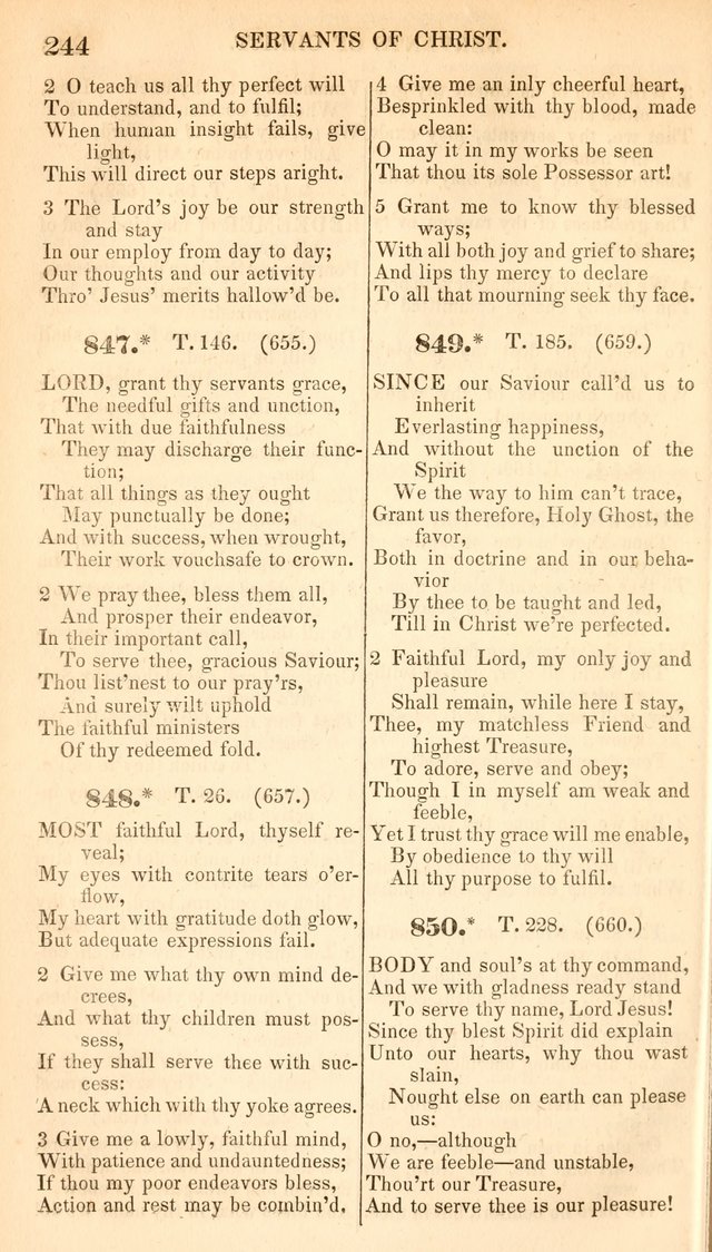 A Collection of Hymns, for the Use of the Protestant Church of the United Brethren. New and  Revised ed. page 285