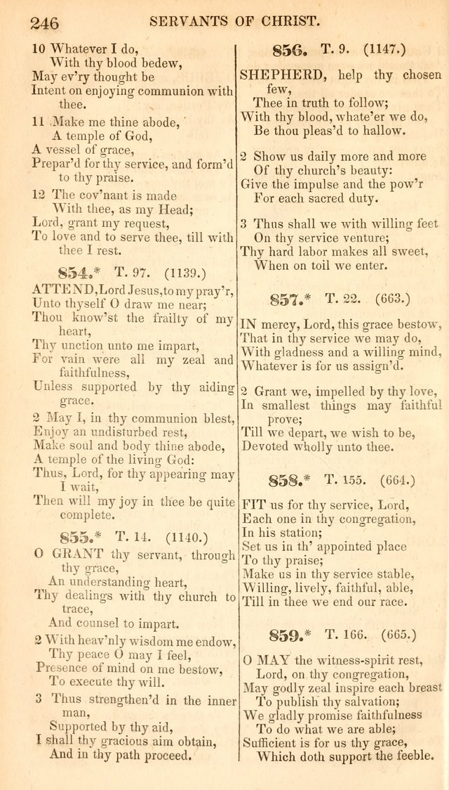 A Collection of Hymns, for the Use of the Protestant Church of the United Brethren. New and  Revised ed. page 287