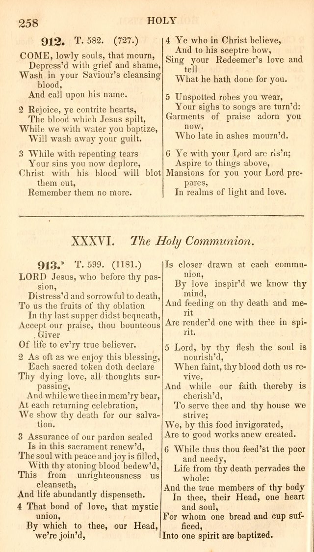 A Collection of Hymns, for the Use of the Protestant Church of the United Brethren. New and  Revised ed. page 299